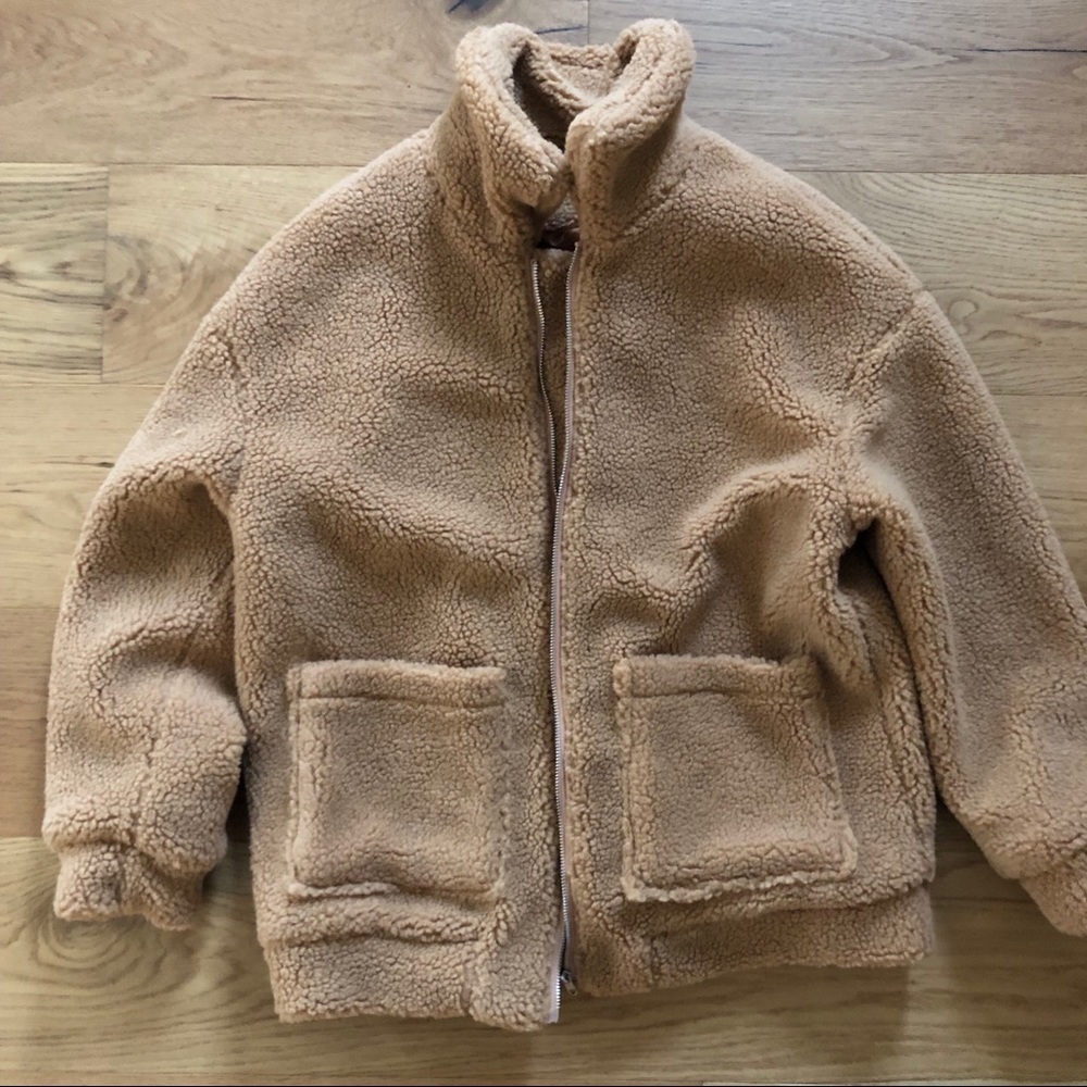 Fuzzy Sherpa Jacket